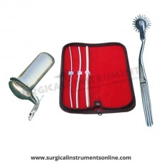 Hegar uterine dilator 3 pieces set,3-4, 5-6, 9-10, pinwheel, collin large